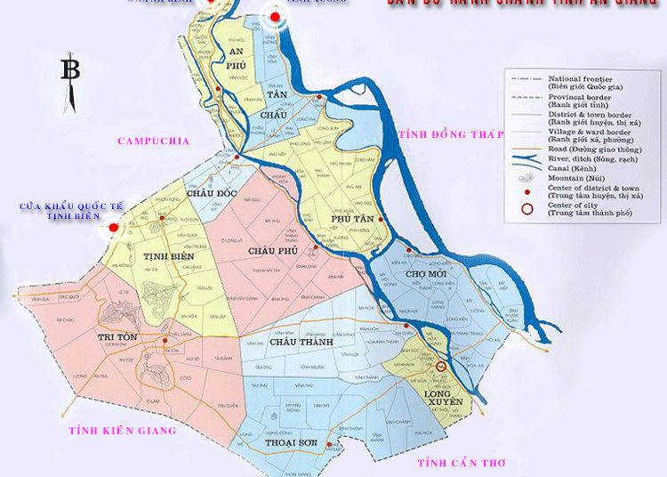 Ban do hanh chinh tinh An Giang 1