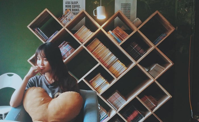 Top 10 quán cafe đọc sách ở Hà Nội không gian yên tĩnh, view đẹp bookn coffee truong chinh