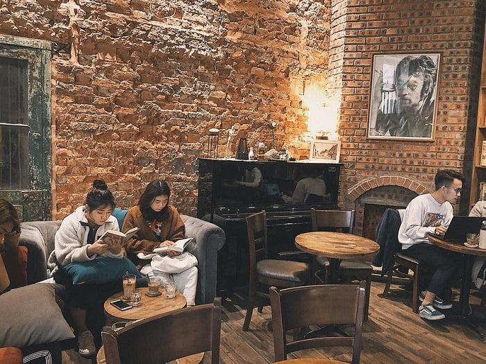 Top 10 quán cafe đọc sách ở Hà Nội không gian yên tĩnh, view đẹp Tranquil Book & Coffee