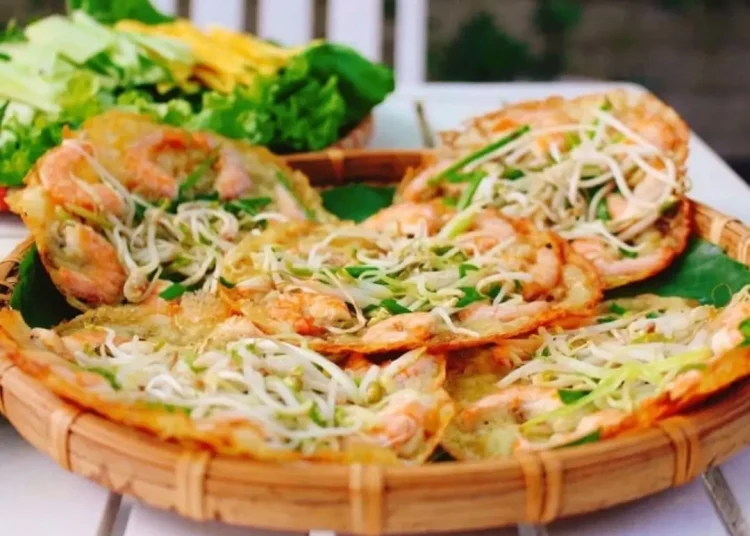 Banh xeo tom nhay
