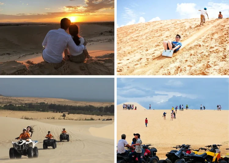 Kinh Nghiệm du lịch Phan Thiết - Mũi Né Tự Túc Không Sợ Lạc Cac hoat dong vui choi tai Bau Trang
